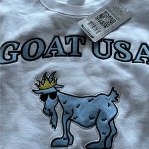 NWT Goat USA crewneck sweatshirt